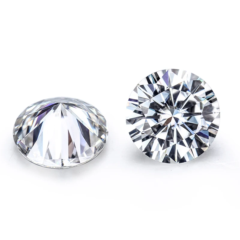 Round Brilliant Cut 2 Carat 8mm Synthetic DEF Color VVS Clarity Moissanites Loose Stone
Round Brilliant Cut 2 Carat 8mm Synthetic DEF Color VVS Clarity Moissanites Loose Stone