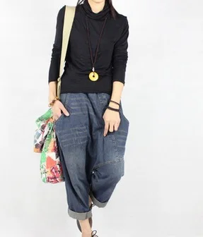 New product release in the winter of 2015, the original design loose big yards the cowboy cotton casual women's haroun pants
New product release in the winter of 2015, the original design loose big yards the cowboy cotton casual women's haroun pants
