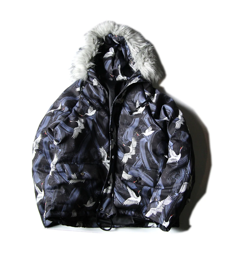 2018 Winter Warm Fur Coat Fashion Thick Crane Printing Jacket Oversize Warm Couples Coat
2018 Winter Warm Fur Coat Fashion Thick Crane Printing Jacket Oversize Warm Couples Coat