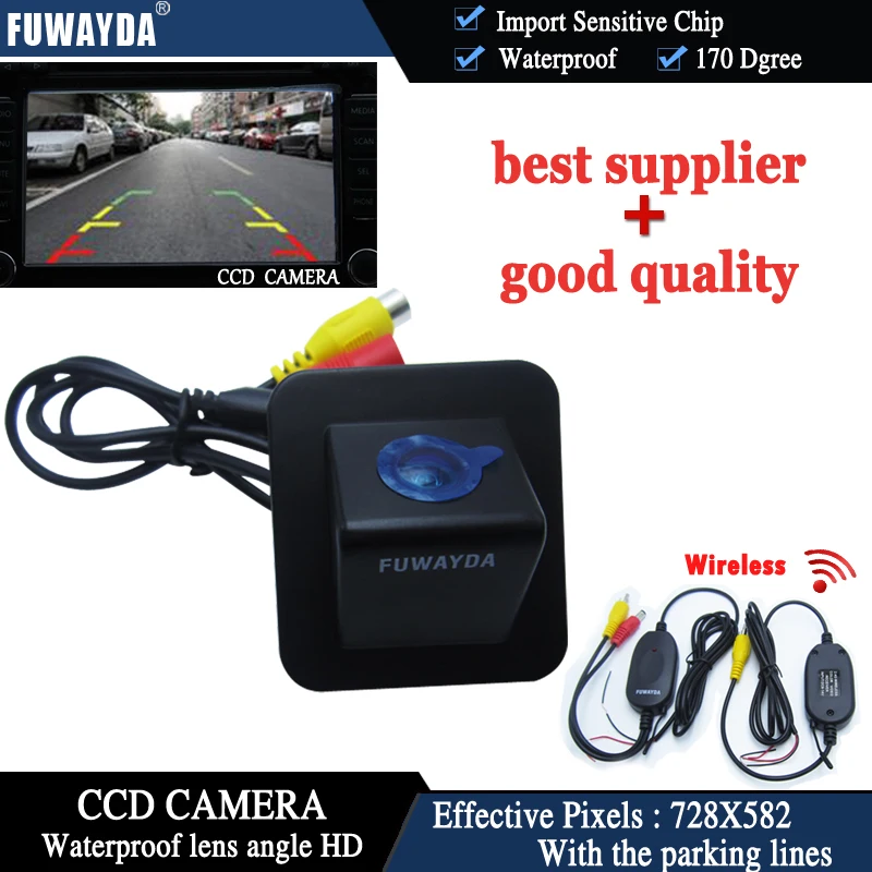 FUWAYDA Wireless CCD Car Rear View Backup Parking Safety DVD GPS Navigation Kits CAMERA for Hyundai Elantra Avante 2012 HD
FUWAYDA Wireless CCD Car Rear View Backup Parking Safety DVD GPS Navigation Kits CAMERA for Hyundai Elantra Avante 2012 HD