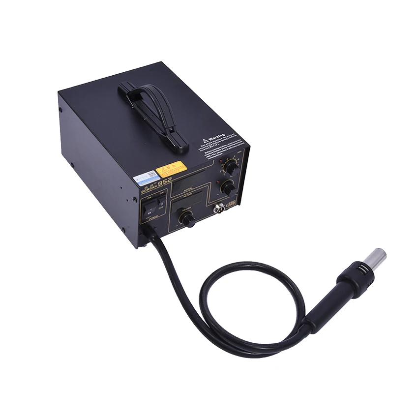 New 270W Gordak 952 soldering station + hot air heat gun 2 in 1 SMD BGA rework station 1pc
New 270W Gordak 952 soldering station + hot air heat gun 2 in 1 SMD BGA rework station 1pc