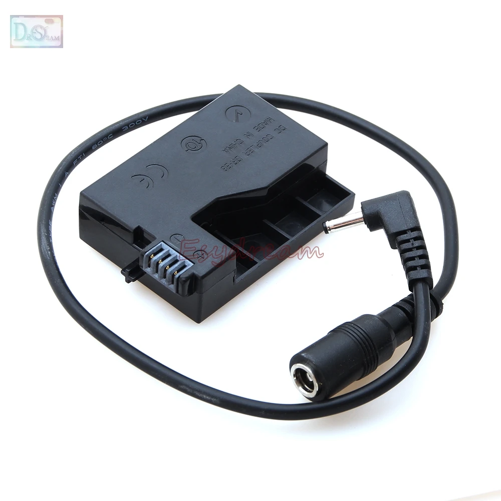 LP-E8 Dummy Battery Pack External Portable DC Coupler Connector replace DR-E8 for Canon EOS 700D 650D 600D 550D T5i T4i T3i T2i
LP-E8 Dummy Battery Pack External Portable DC Coupler Connector replace DR-E8 for Canon EOS 700D 650D 600D 550D T5i T4i T3i T2i