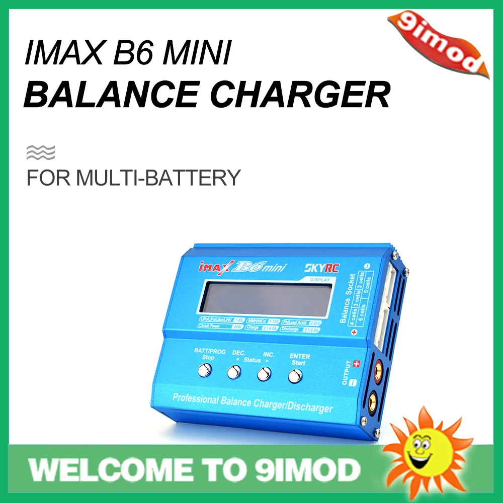 Original SKYRC iMAX B6 Mini professional 60W Balance Charger Discharger for RC Helicopter Drone Battery
Original SKYRC iMAX B6 Mini professional 60W Balance Charger Discharger for RC Helicopter Drone Battery