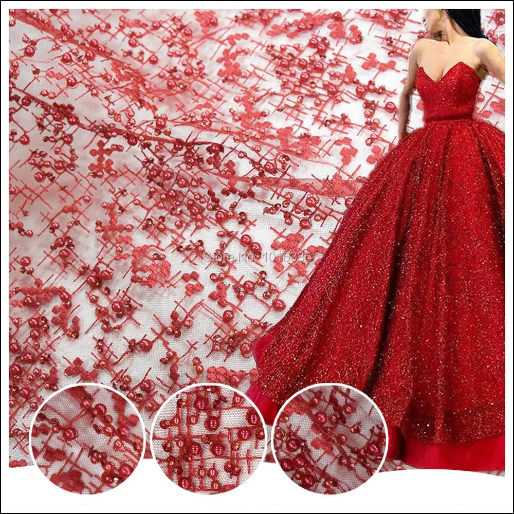 Luxury french tulle beaded lace fabric applique for high quality party dress HY0617
Luxury french tulle beaded lace fabric applique for high quality party dress HY0617