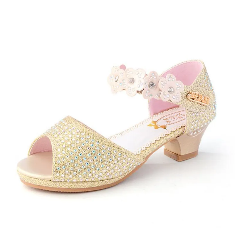 Child Princess Girls Sandals Kids Shoes For Girls Dress Shoes Little High Heel Glitter Summer Party Wedding Sandal Children Shoe
Child Princess Girls Sandals Kids Shoes For Girls Dress Shoes Little High Heel Glitter Summer Party Wedding Sandal Children Shoe