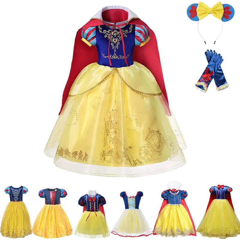 Girls Snow White Dress Kids Princess Dress Up Costumes Toddler Snow White And Huntsman Fancy Clothing Christmas Party Outfits
Girls Snow White Dress Kids Princess Dress Up Costumes Toddler Snow White And Huntsman Fancy Clothing Christmas Party Outfits