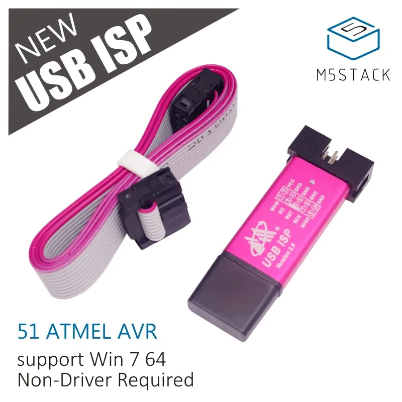 Программатор M5Stack официальный ISP USBisp для 51 ATMEL AVR с поддержкой загрузки Win7 64 случайных цветов
Программатор M5Stack официальный ISP USBisp для 51 ATMEL AVR с поддержкой загрузки Win7 64 случайных цветов