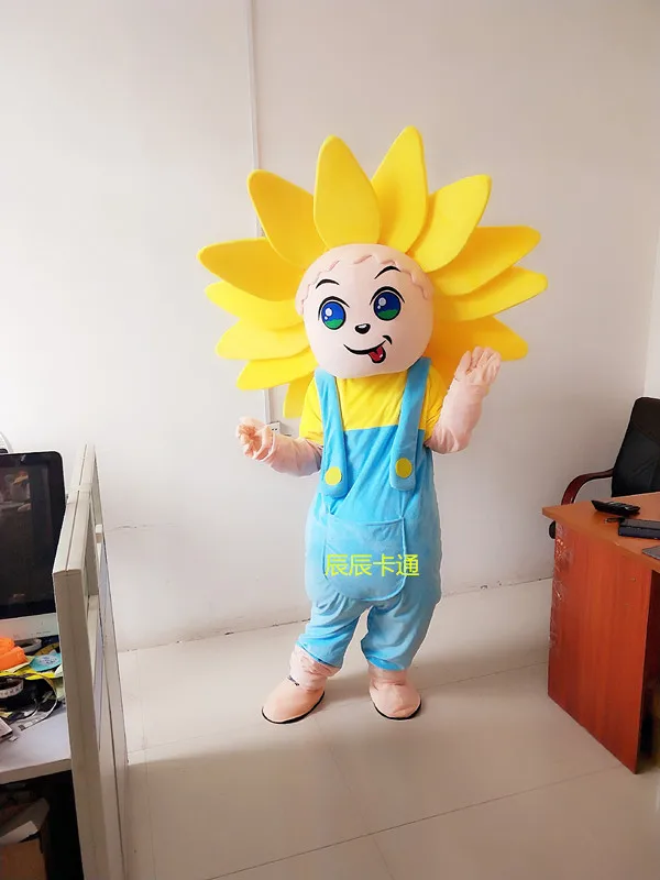 Sunflower Mascot Costume Adult Size Fancy Dress Mascot Costume Christmas Cosplay for Halloween party event
Sunflower Mascot Costume Adult Size Fancy Dress Mascot Costume Christmas Cosplay for Halloween party event