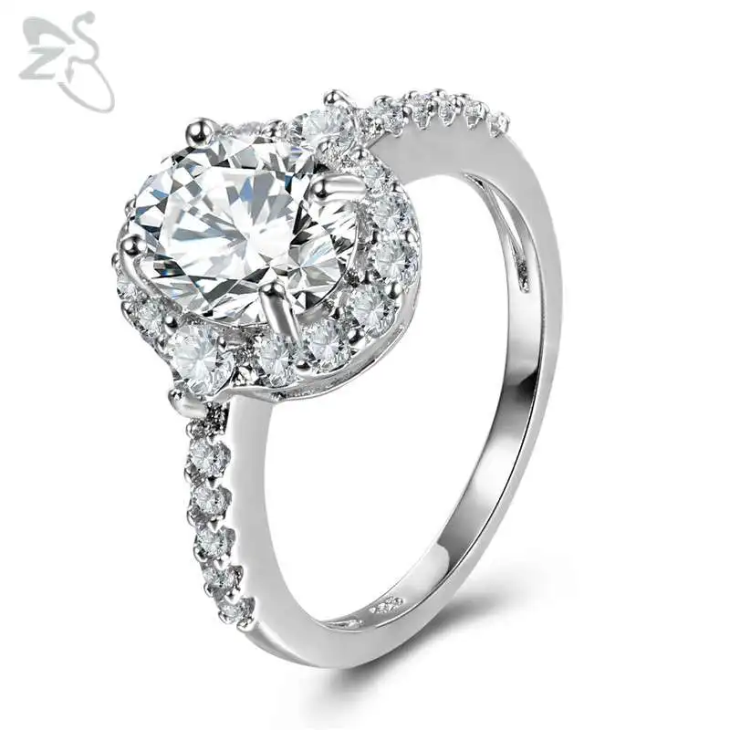 ZS Luxury Silver Color Rings for Women Fashion Jewelry Engagement Rings for Women Wedding Rings Crystal
ZS Luxury Silver Color Rings for Women Fashion Jewelry Engagement Rings for Women Wedding Rings Crystal