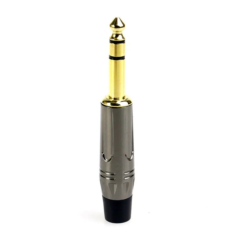 2Pcs/Lot High quality 1/4 6.35mm Stereo Microphone Plug audio connector for DIY Cable 6mm 6.35 Audio Connector
2Pcs/Lot High quality 1/4 6.35mm Stereo Microphone Plug audio connector for DIY Cable 6mm 6.35 Audio Connector