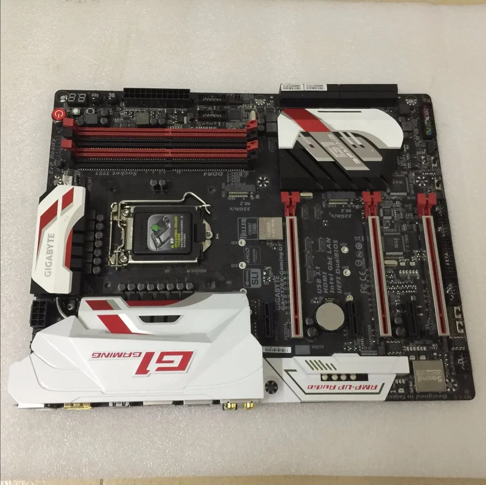 Материнская плата для Gigabyte оригинальная материнская настольного компьютера 1151 GT