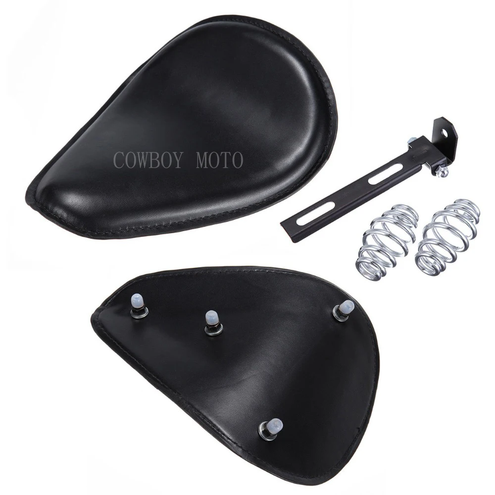 For Harley Dyna Sportster XL883 XL1200 Custom Bobber Chopper Honda Yamaha Kawasaki Motorcycle 3" Spring Bracket Solo Seat Black
For Harley Dyna Sportster XL883 XL1200 Custom Bobber Chopper Honda Yamaha Kawasaki Motorcycle 3" Spring Bracket Solo Seat Black