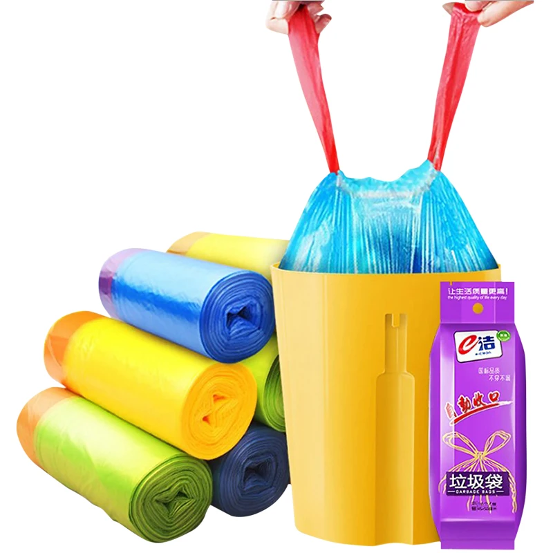 Auto close garbage bag, thickened, leak proof, disposable plastic bag, household kitchen garbage cleaning bag, storage bag
Auto close garbage bag, thickened, leak proof, disposable plastic bag, household kitchen garbage cleaning bag, storage bag