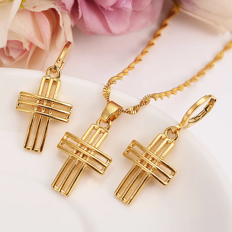 Bangrui Fashion Necklace Earring Set Women Party Gift Gold color crystal cz key pattern Necklace Earrings african Jewelry Sets
Bangrui Fashion Necklace Earring Set Women Party Gift Gold color crystal cz key pattern Necklace Earrings african Jewelry Sets