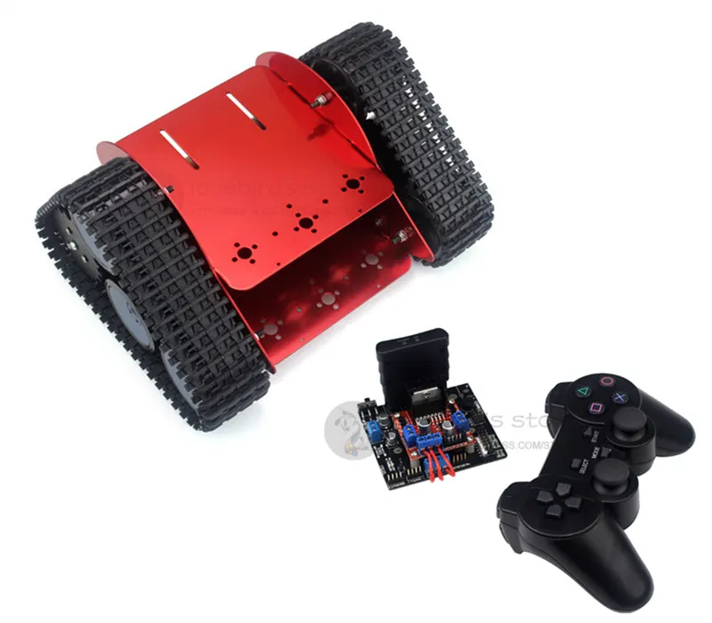 DIY wifi intelligent vehicle robot red Aluminum Tracked robot chassis RC Model tank nylon crawler chassis unassembled
DIY wifi intelligent vehicle robot red Aluminum Tracked robot chassis RC Model tank nylon crawler chassis unassembled