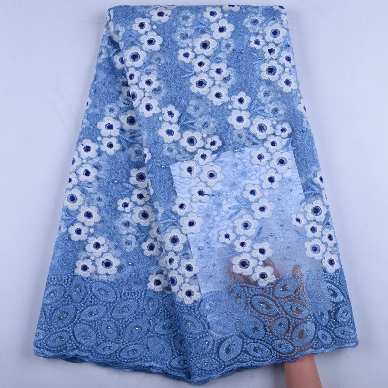 French African Tulle Embroidered Net Lace Fabric With Stones Fashion Nigeria Wedding Party Dress Lace Fabric 5 Yards A1555
French African Tulle Embroidered Net Lace Fabric With Stones Fashion Nigeria Wedding Party Dress Lace Fabric 5 Yards A1555