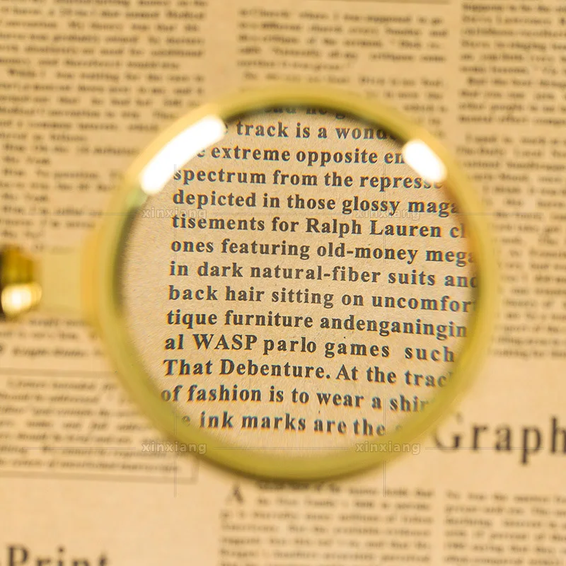 Portable 10X Magnifying Glass 60mm 70mm 80mm 90mm Retro Mahogany Handle Magnifier High Definition
Portable 10X Magnifying Glass 60mm 70mm 80mm 90mm Retro Mahogany Handle Magnifier High Definition