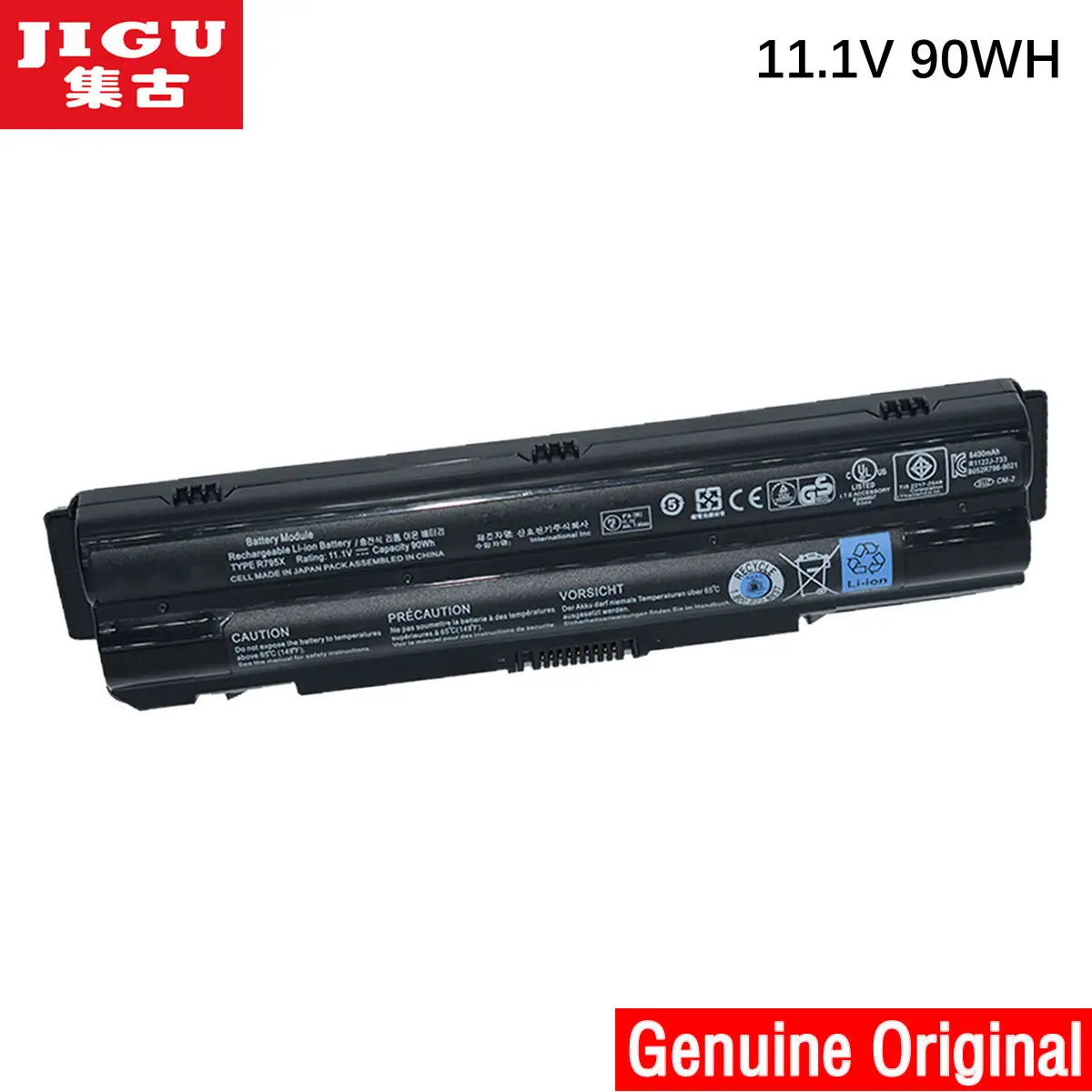 JIGU 312-1123 J70W7 R795X WHXY3 Original Laptop Battery For Dell XPS14 XPS15 L402x L501x L502x L701x L702x 11.1V 90WH
JIGU 312-1123 J70W7 R795X WHXY3 Original Laptop Battery For Dell XPS14 XPS15 L402x L501x L502x L701x L702x 11.1V 90WH