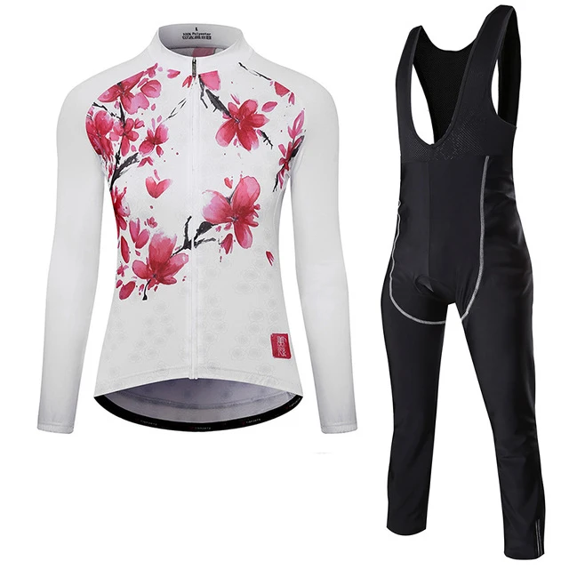 Sales quality Spring Long Sleeve Woman Cycling Set UV Protect Cycling Jerseys Suit Bike Breathable Riding Jersey Clothing Sets
Sales quality Spring Long Sleeve Woman Cycling Set UV Protect Cycling Jerseys Suit Bike Breathable Riding Jersey Clothing Sets