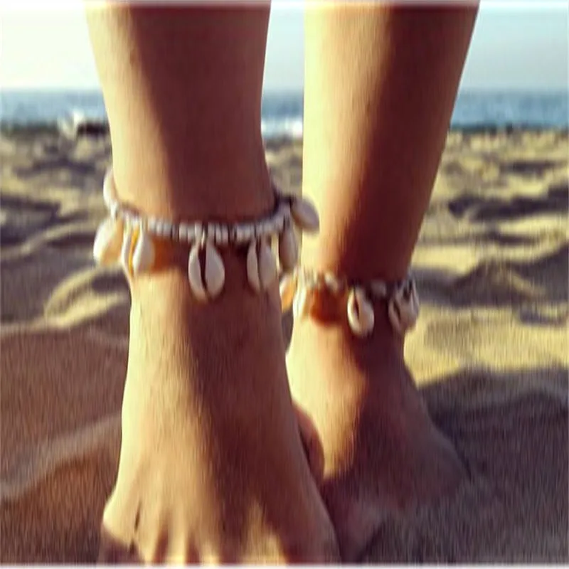 Bohemian Ethnic Hand-woven Leather Rope Beaded Shells Adjustable Anklet Bracelet For Women Travel Holiday Beach Feet Jewelry
Bohemian Ethnic Hand-woven Leather Rope Beaded Shells Adjustable Anklet Bracelet For Women Travel Holiday Beach Feet Jewelry