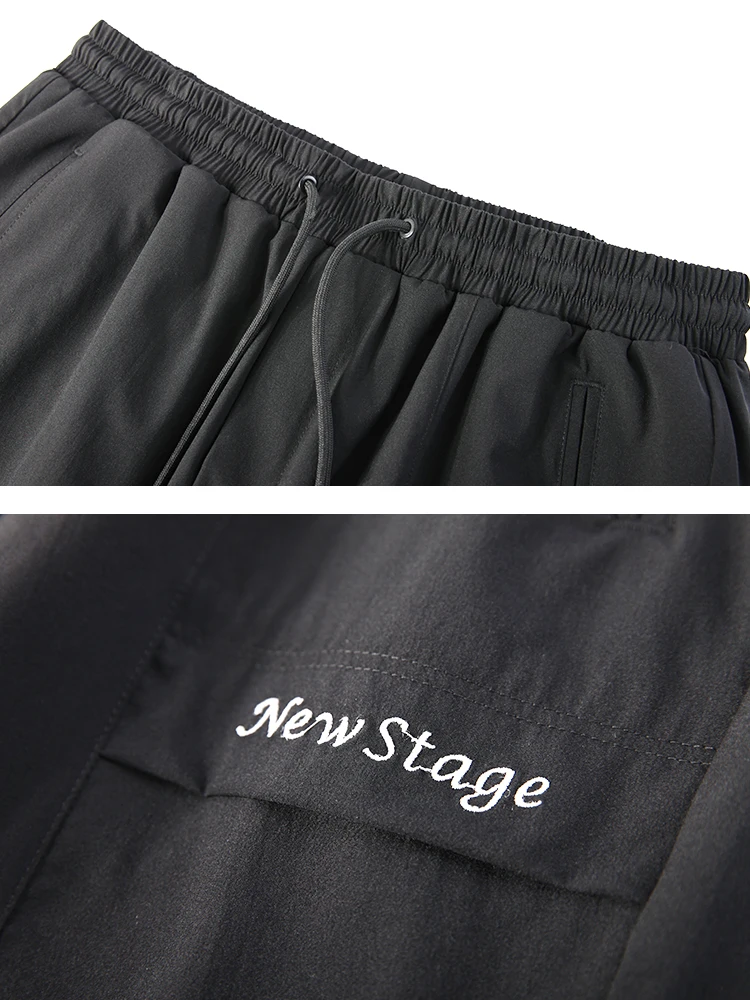Пионерский лагерь мужские летние повседневные шорты с вышивкой "New Stage"