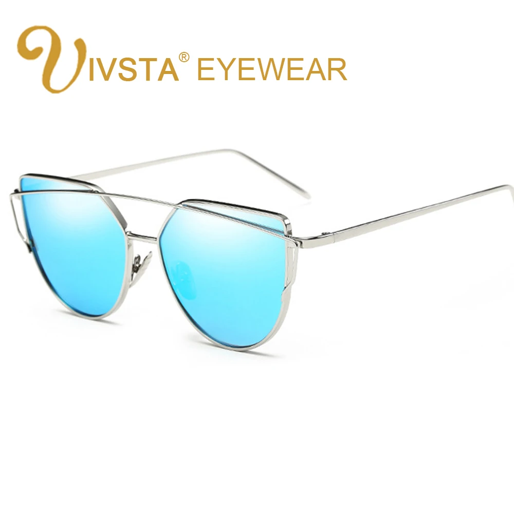 IVSTA Hot Sale Mirror Flat Lense Women Cat Eye Sunglasses Brand Designer Twin-Beams Pink Frame Sun Glasses Cats for Women Ladies
IVSTA Hot Sale Mirror Flat Lense Women Cat Eye Sunglasses Brand Designer Twin-Beams Pink Frame Sun Glasses Cats for Women Ladies