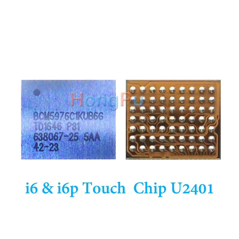 10pcs/lot U2401/BCM5976 Screen Controller ic for iPhone 6/6 Plus 6P 6G White Meson Driver Touch ic chip BCM5976C1KUB6G
10pcs/lot U2401/BCM5976 Screen Controller ic for iPhone 6/6 Plus 6P 6G White Meson Driver Touch ic chip BCM5976C1KUB6G