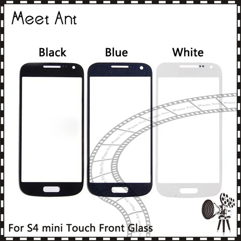 10 шт./лот для Samsung Galaxy S4 S IV i9500 i9505 и Mini i9190 i9195 i9192 переднее внешнее стекло объектив