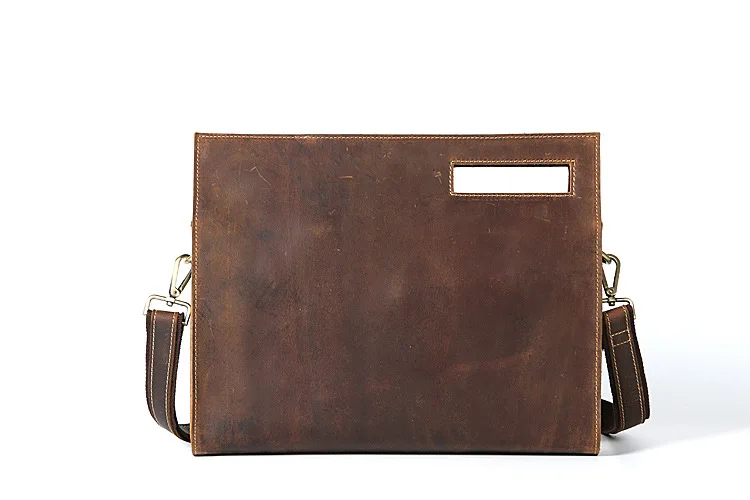 Genuine Leather Men Crazy Horse Cowhide Shoulder Handbag Retro Messenger Bags Male Briefcase Men's Travel business Ipad Bag 3048
Genuine Leather Men Crazy Horse Cowhide Shoulder Handbag Retro Messenger Bags Male Briefcase Men's Travel business Ipad Bag 3048
