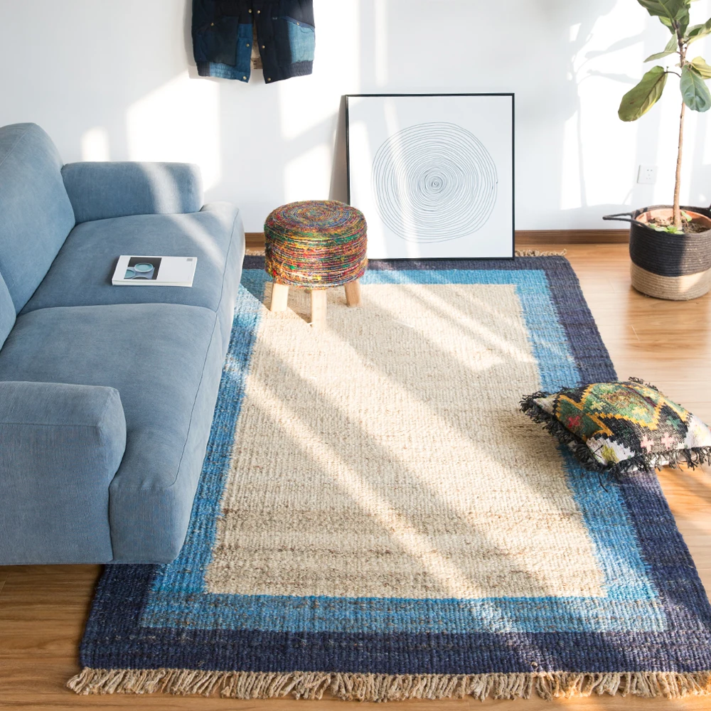 Kilim Bohemia 100% linen handmade Carpet geometric Indian Rug solid Persian Turkish Modern contemporary design Nordic style
Kilim Bohemia 100% linen handmade Carpet geometric Indian Rug solid Persian Turkish Modern contemporary design Nordic style