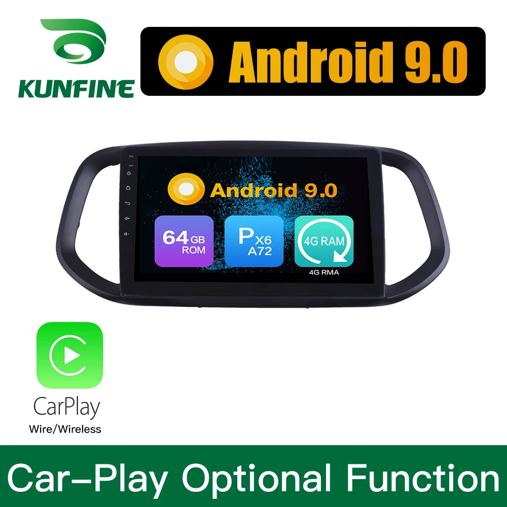 Android 9 0 Ram 4G Rom 64G PX6 Cortex A72 автомобильный DVD GPS мультимедийный плеер стерео для KIA KX3 2015