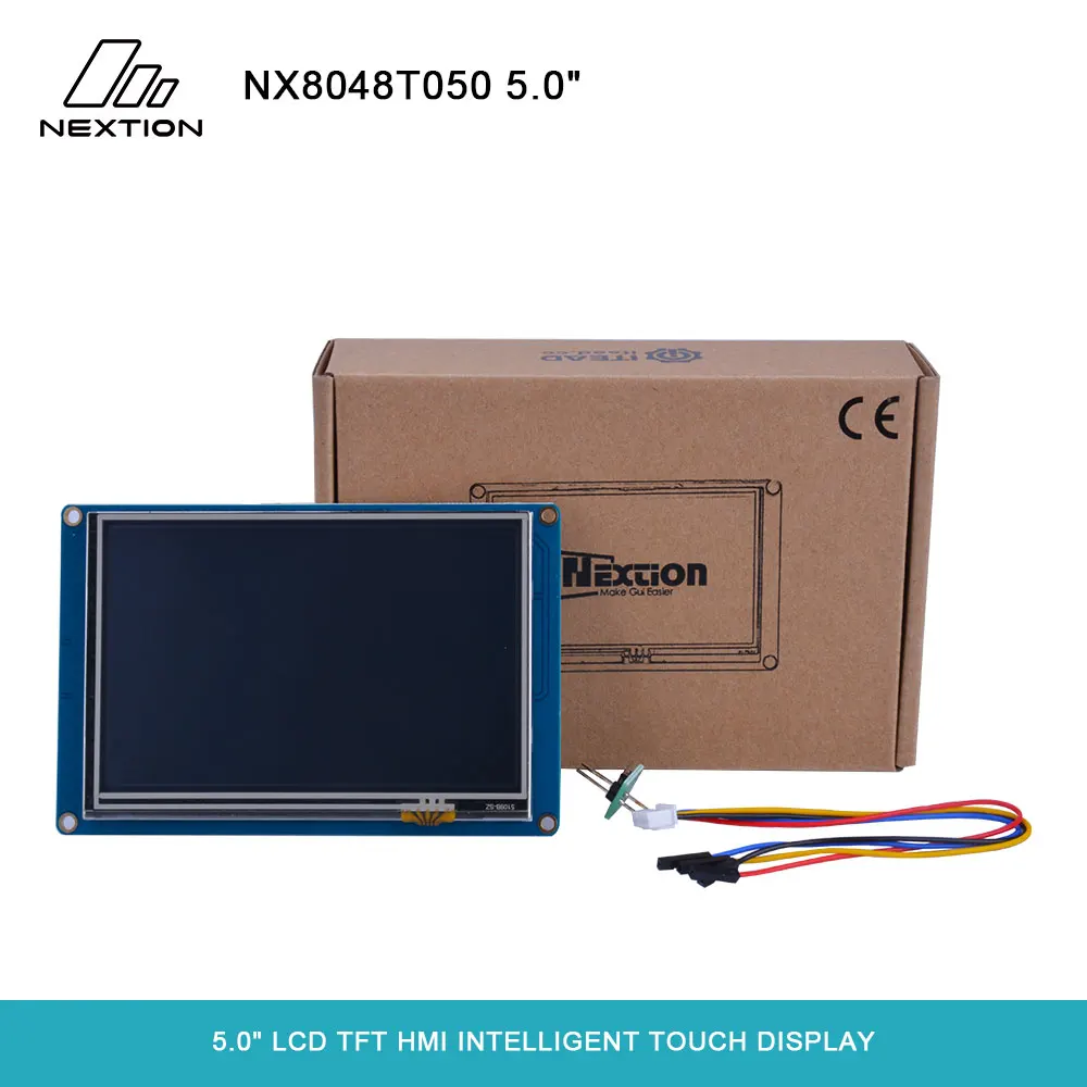 Интеллектуальный сенсорный ЖК дисплей Nextion NX8048T050 5 0 дюйма совместимый с Arduino Raspberry