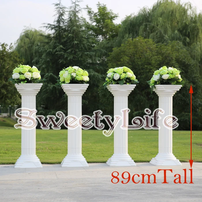 89cm Tall Wedding Roman Pillar Walkway Stand Event Road Leads 4pcs/lot FREE SHIPPING
89cm Tall Wedding Roman Pillar Walkway Stand Event Road Leads 4pcs/lot FREE SHIPPING