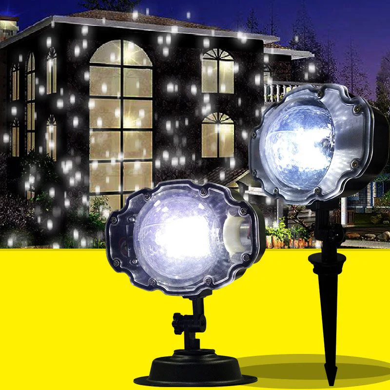 Snowfall Projector IP65 Moving Snow Outdoor Garden Laser Projector Lamp Christmas Snowflake Laser Light For New Year Party Light
Snowfall Projector IP65 Moving Snow Outdoor Garden Laser Projector Lamp Christmas Snowflake Laser Light For New Year Party Light