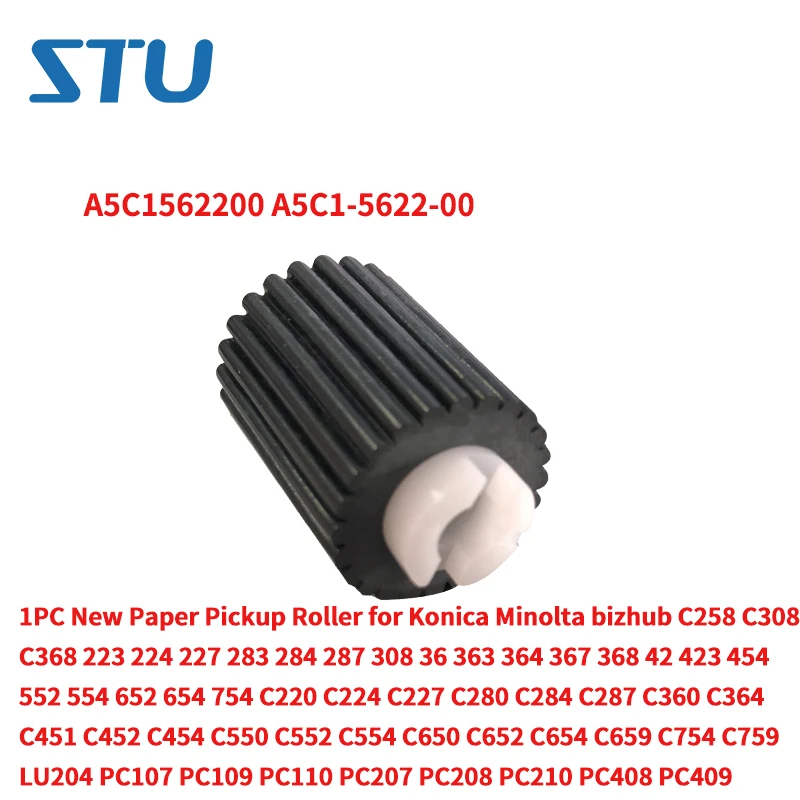 1PC New Paper Pickup Roller for Konica Minolta bizhub C454 C550 C552 C554 C650 C652 C654 C659 C754 C759 LU204 PC107 PC109 PC110
1PC New Paper Pickup Roller for Konica Minolta bizhub C454 C550 C552 C554 C650 C652 C654 C659 C754 C759 LU204 PC107 PC109 PC110
