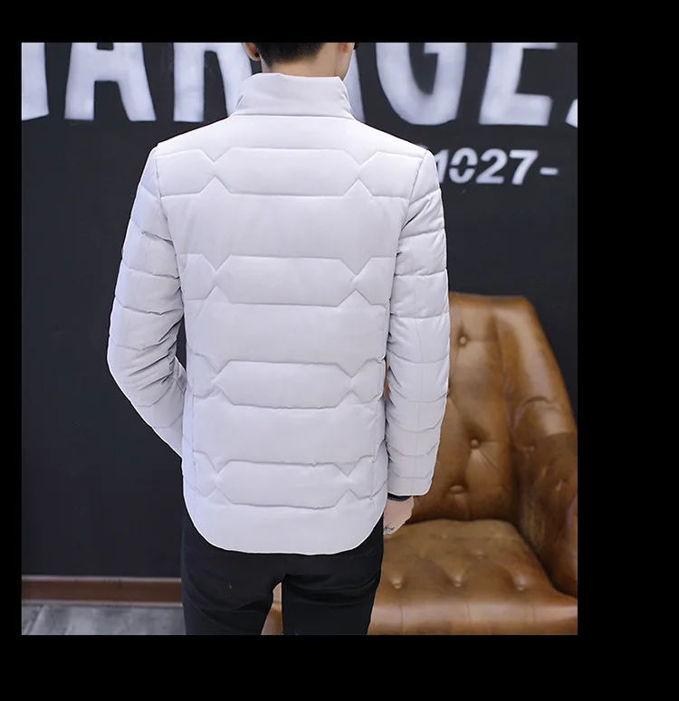 Brand famous men's down jacket Korean version of solid color solid geometry decoration of the slim thick warm cotton jackets
Brand famous men's down jacket Korean version of solid color solid geometry decoration of the slim thick warm cotton jackets
