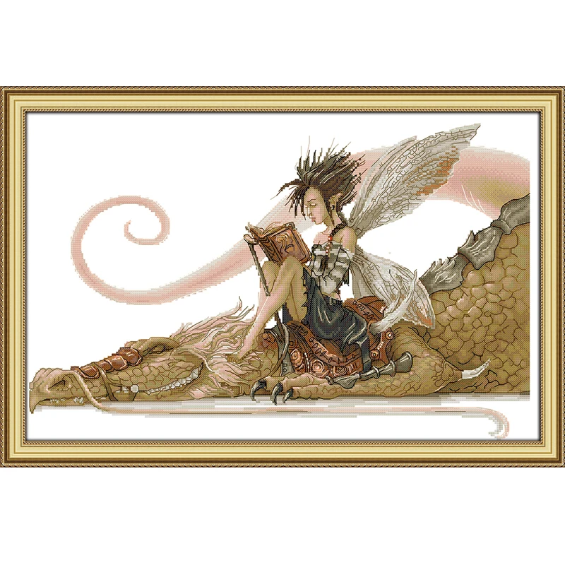 NKF Reading Book of The Girl Stamped Cross Stitch Patterns DIY Kits Animal Needlework Embroidery Sets for Home Decor
NKF Reading Book of The Girl Stamped Cross Stitch Patterns DIY Kits Animal Needlework Embroidery Sets for Home Decor