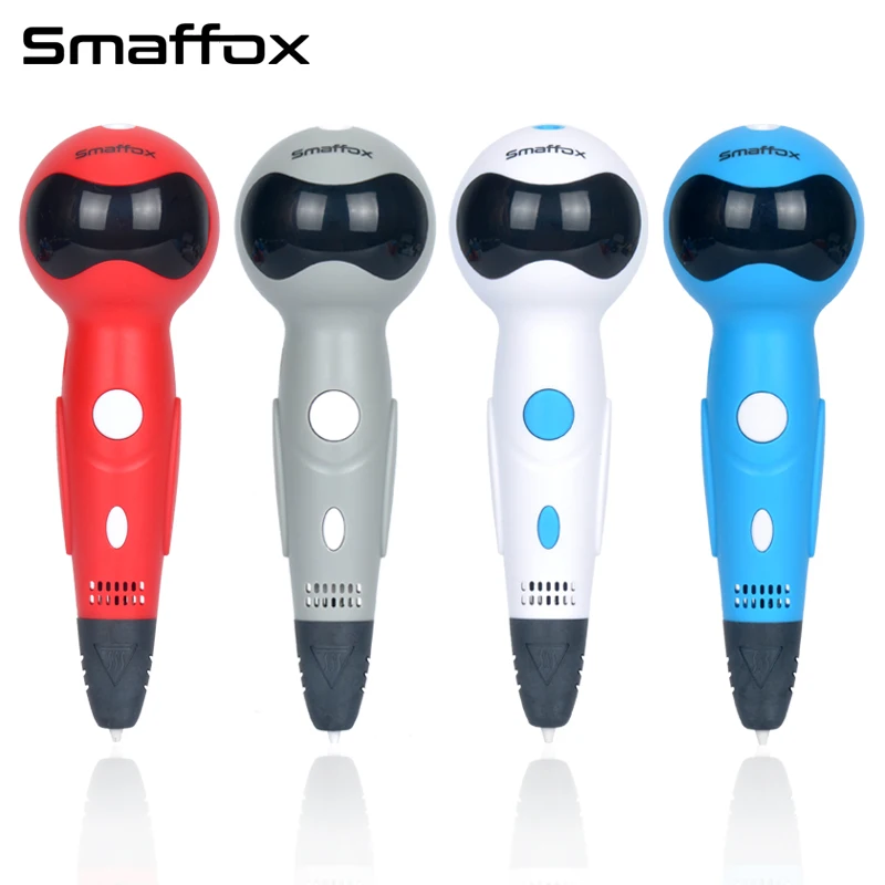 Smaffox 3D Ручка с голосовыми подсказками Функция 5 в 2A usb кабель печать Поддержка PLA
