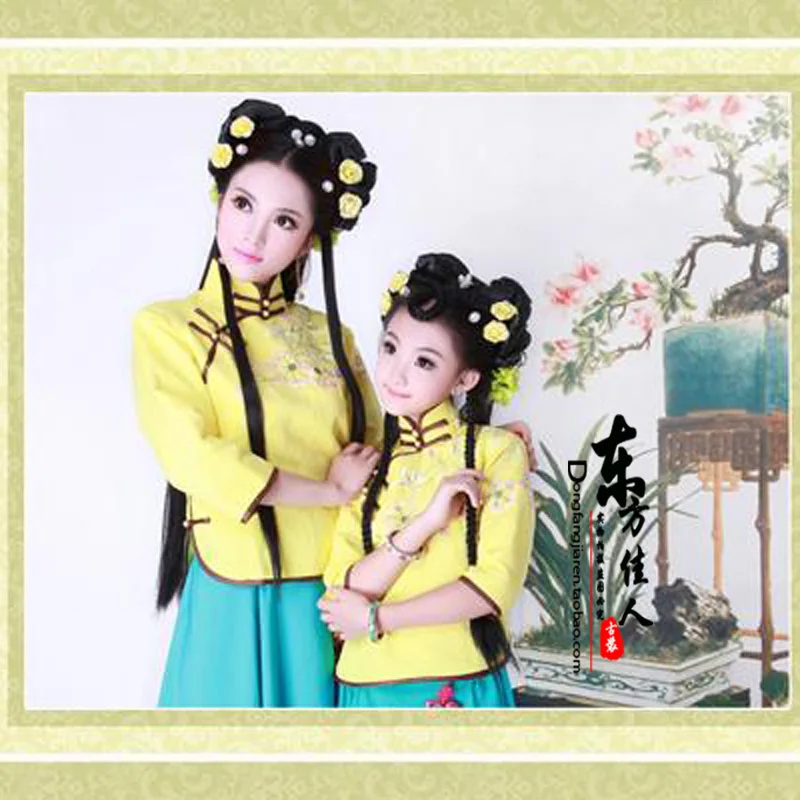 Na Han Yellow CostumeTV Play Cage of Love Republican Period Mum- Daughter Parent Child Costume Sets
Na Han Yellow CostumeTV Play Cage of Love Republican Period Mum- Daughter Parent Child Costume Sets