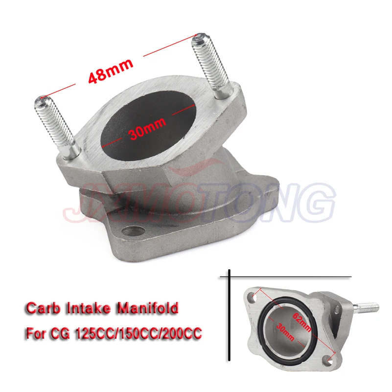 30mm Carburetor Carb Intake Manifold Boots For CG 125CC/150CC/200CC ATVS quads dirt bikes go karts Dune buggy Aluminum
30mm Carburetor Carb Intake Manifold Boots For CG 125CC/150CC/200CC ATVS quads dirt bikes go karts Dune buggy Aluminum