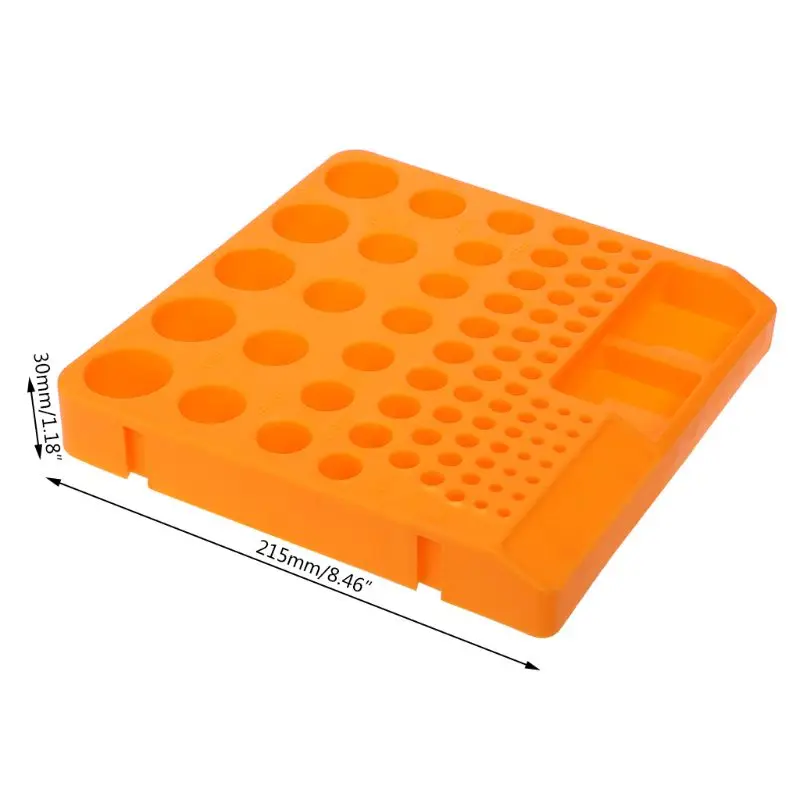 Storage Box Organizer Container Tray Holder For Drill Bit Collet Tool Accessories
Storage Box Organizer Container Tray Holder For Drill Bit Collet Tool Accessories