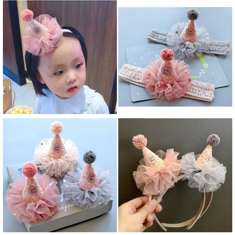 10pcs/lot Glitter Leather Cone Hat Hair Clips with Pom Pom Pink Grey Star Tulle Flower Elastic Headbands Birthday Party Hairband
10pcs/lot Glitter Leather Cone Hat Hair Clips with Pom Pom Pink Grey Star Tulle Flower Elastic Headbands Birthday Party Hairband
