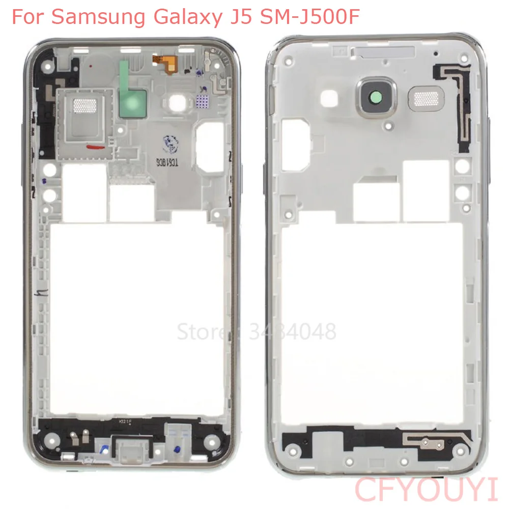 

Высокое качество для Samsung Galaxy J5 J500F J500 средний корпус с ободком средняя рамка пластина запасные части