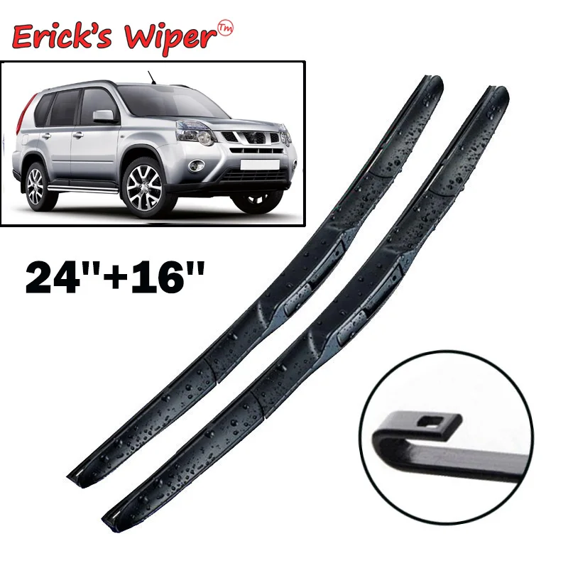 Щетки стеклоочистителя Erick's LHD для Nissan X-Trail T31 2008-2013, лобовое стекло 24 "+ 16"
Щетки стеклоочистителя Erick's LHD для Nissan X-Trail T31 2008-2013, лобовое стекло 24 "+ 16"