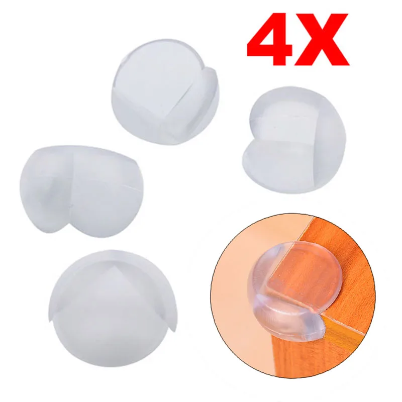 4 Pcs Rubber Edge and Corner Guard Set Baby Safe Childproof Furniture Protectors FPing
4 Pcs Rubber Edge and Corner Guard Set Baby Safe Childproof Furniture Protectors FPing