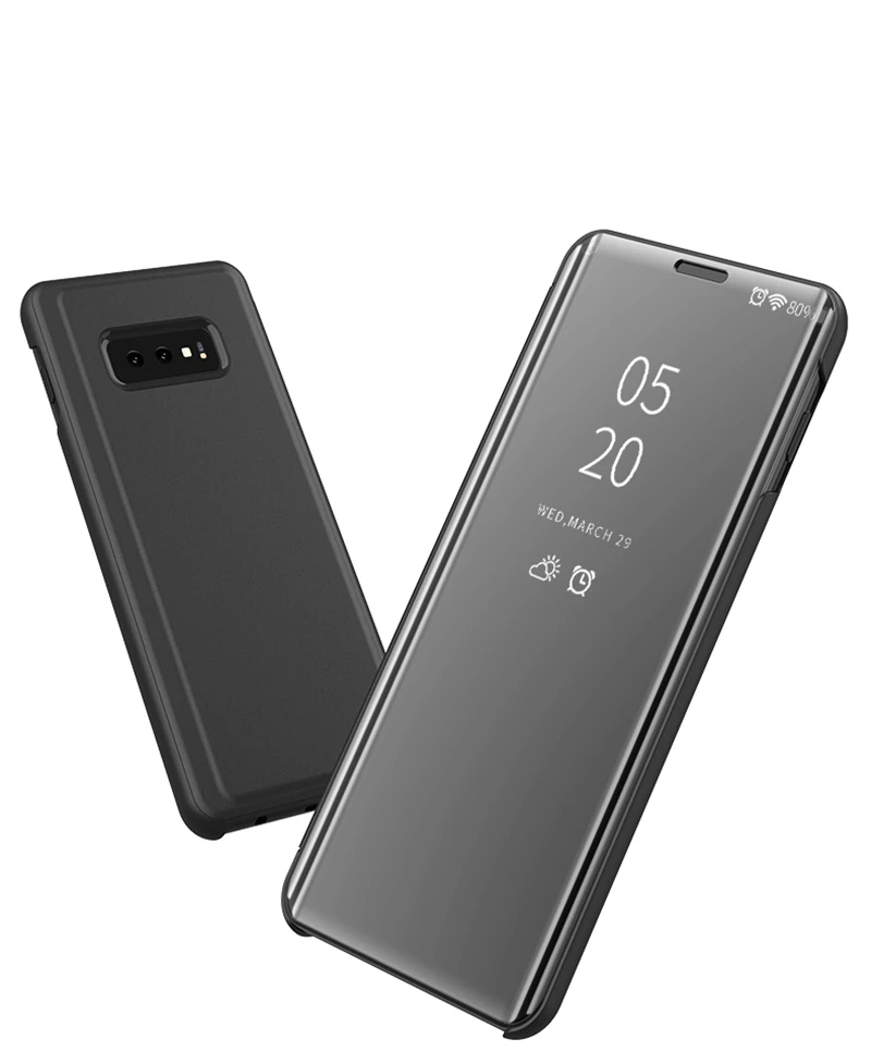 Умный чехол-книжка для Samsung Galaxy S10 Lite, зеркальный, прозрачный, из искусственной кожи
Умный чехол-книжка для Samsung Galaxy S10 Lite, зеркальный, прозрачный, из искусственной кожи
