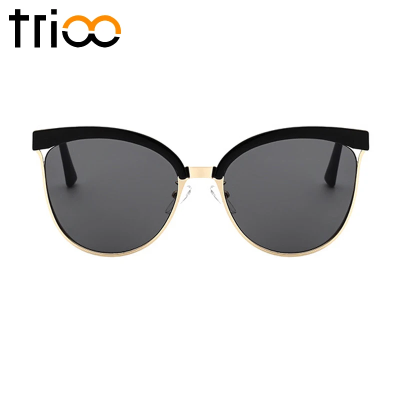 TRIOO Chic Brand Design Sunglasses Ladies Luxury Hollow Out Style Lunette Cat Eye Gafas de sol Color Mirror Sun Glasses Female
TRIOO Chic Brand Design Sunglasses Ladies Luxury Hollow Out Style Lunette Cat Eye Gafas de sol Color Mirror Sun Glasses Female