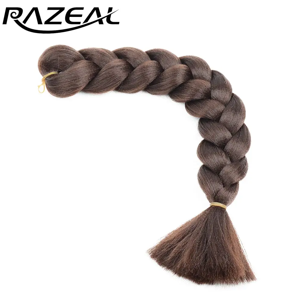 Razeal 2PCS Xpression Crochet Braids Synthetic Hair Jumbo Braids Afro Braiding Hair 36 Inch Long Hair Extensions
Razeal 2PCS Xpression Crochet Braids Synthetic Hair Jumbo Braids Afro Braiding Hair 36 Inch Long Hair Extensions