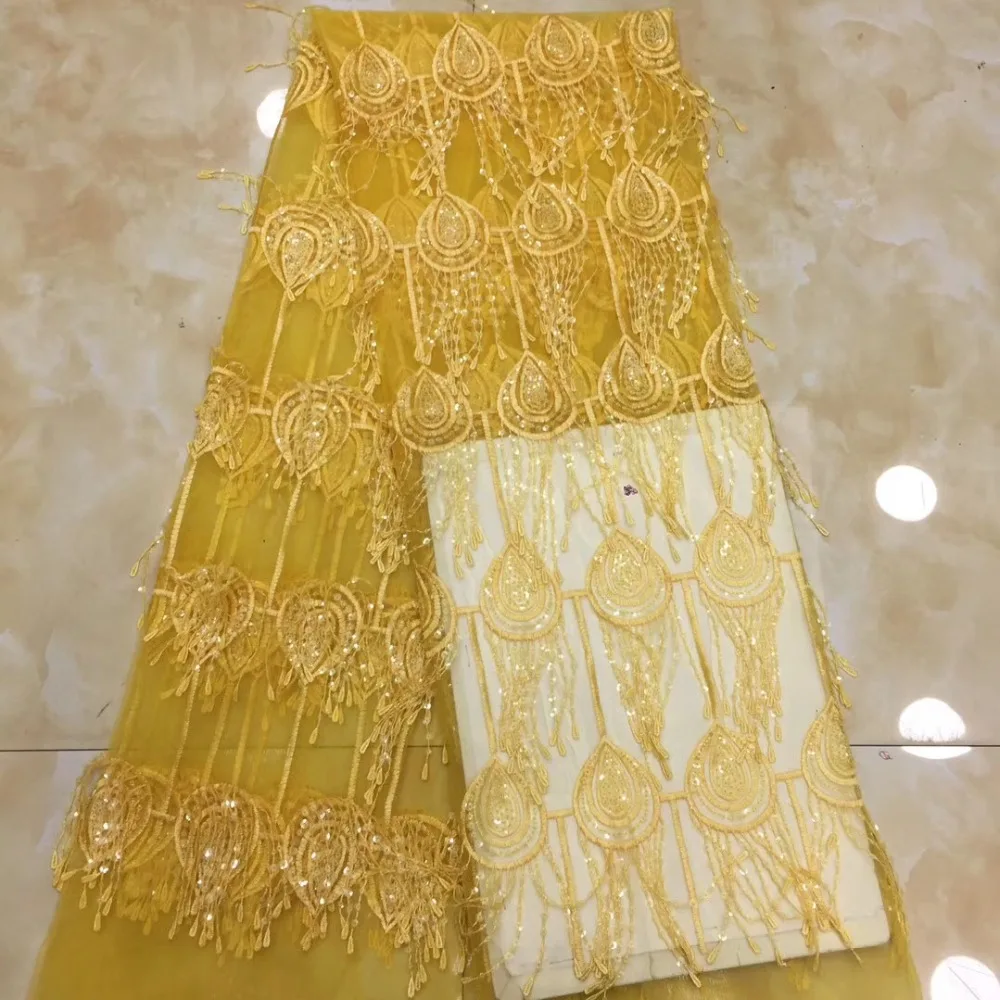 Special design high quality African net lace French mesh lace fabric Embroidery With sequins 5 yards/pcs for Sewing
Special design high quality African net lace French mesh lace fabric Embroidery With sequins 5 yards/pcs for Sewing