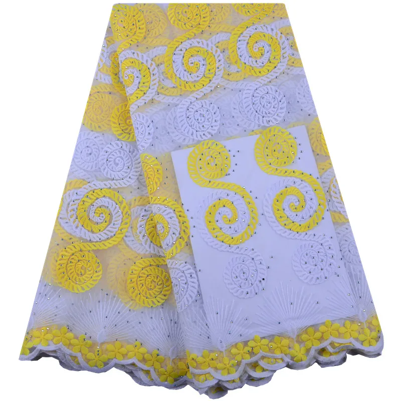 White Yellow Milk Silk Guipure Lace Fabric High Quality African French Lace Fabric Embroidered With Stones Lace Fabric F1431
White Yellow Milk Silk Guipure Lace Fabric High Quality African French Lace Fabric Embroidered With Stones Lace Fabric F1431